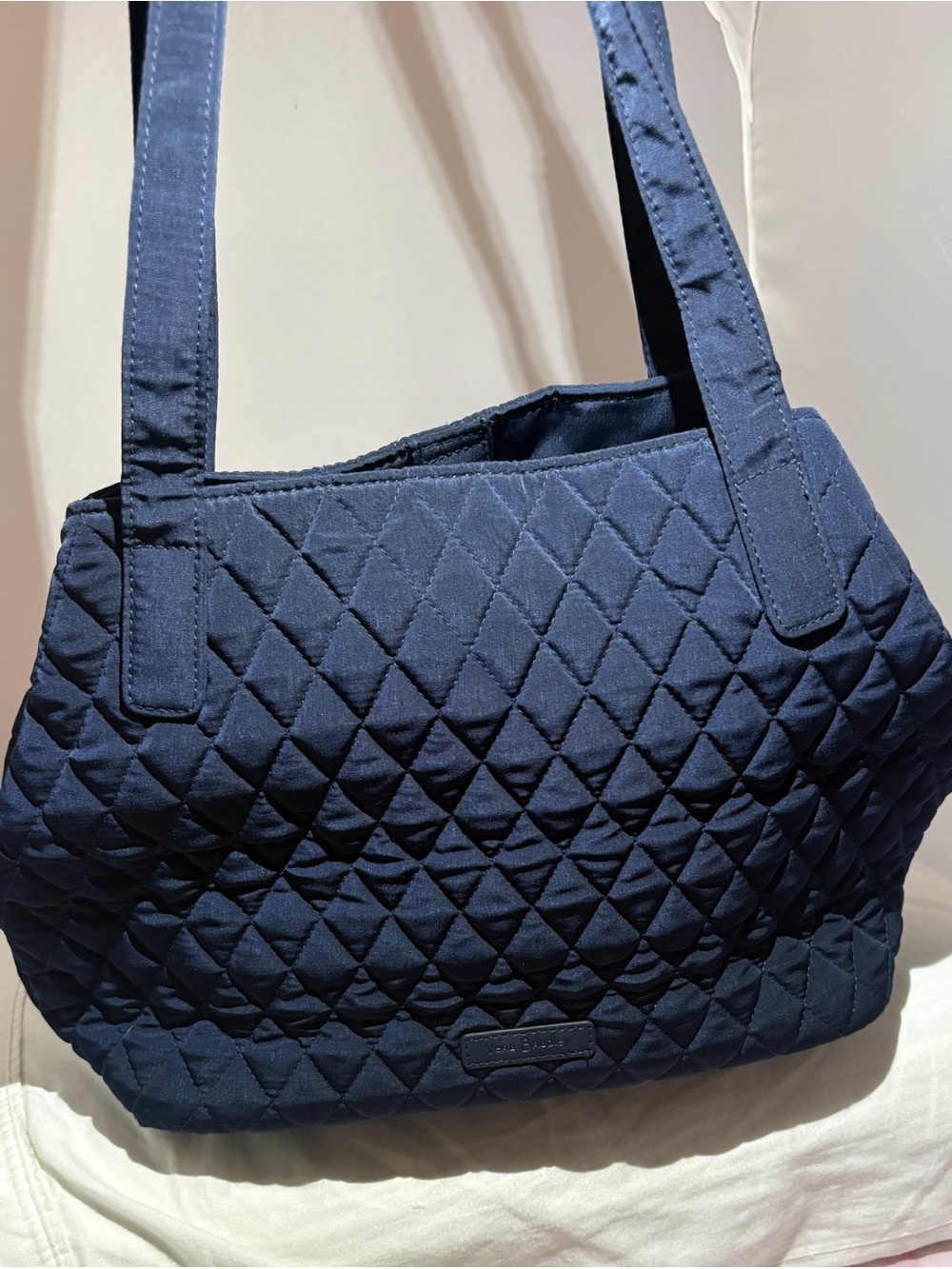 Vera Bradley - triple compartment shoulder bag (deep navy)
